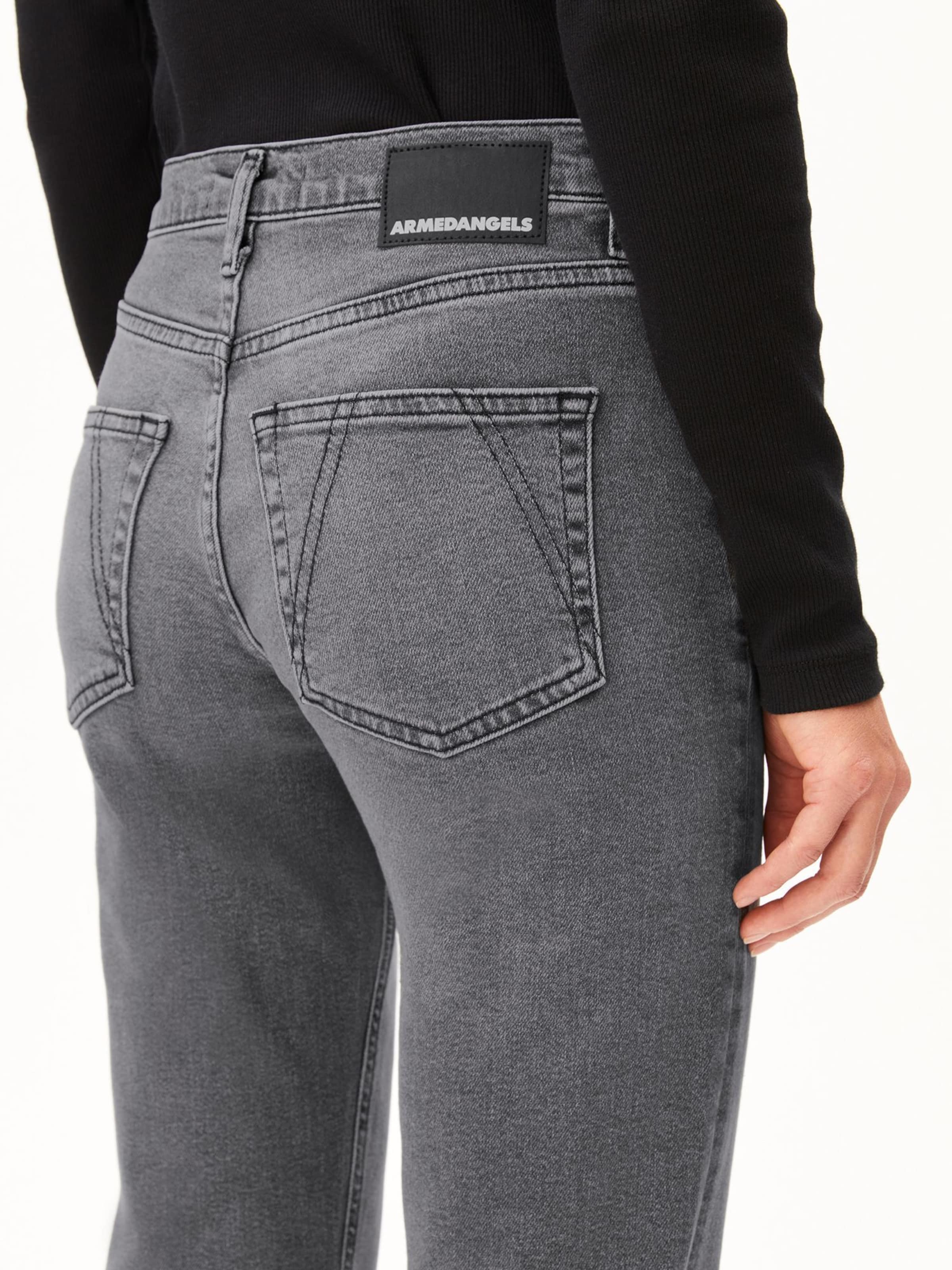 ARMEDANGELS Slimfit Jeans in Grijs: terug