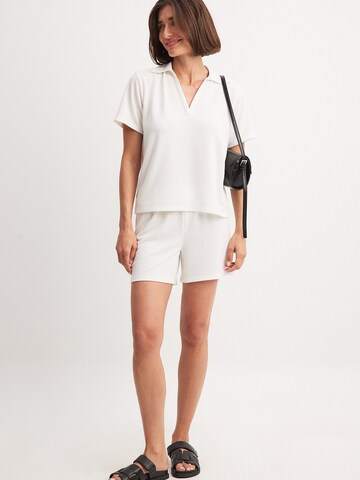 NA-KD Regular Pants in White
