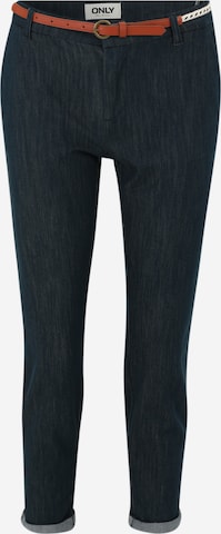 Only Petite Slimfit Chinohousut 'ONLBIANA' värissä sininen: etupuoli