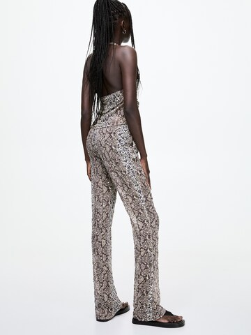 Pull&Bear Flared Pants in Grey