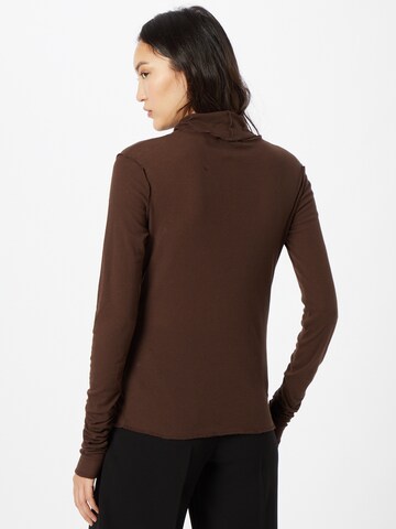 WEEKDAY Pullover 'Essential' in Braun