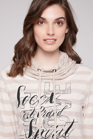 Soccx Sweatshirt 'Meerliebe III' in Beige