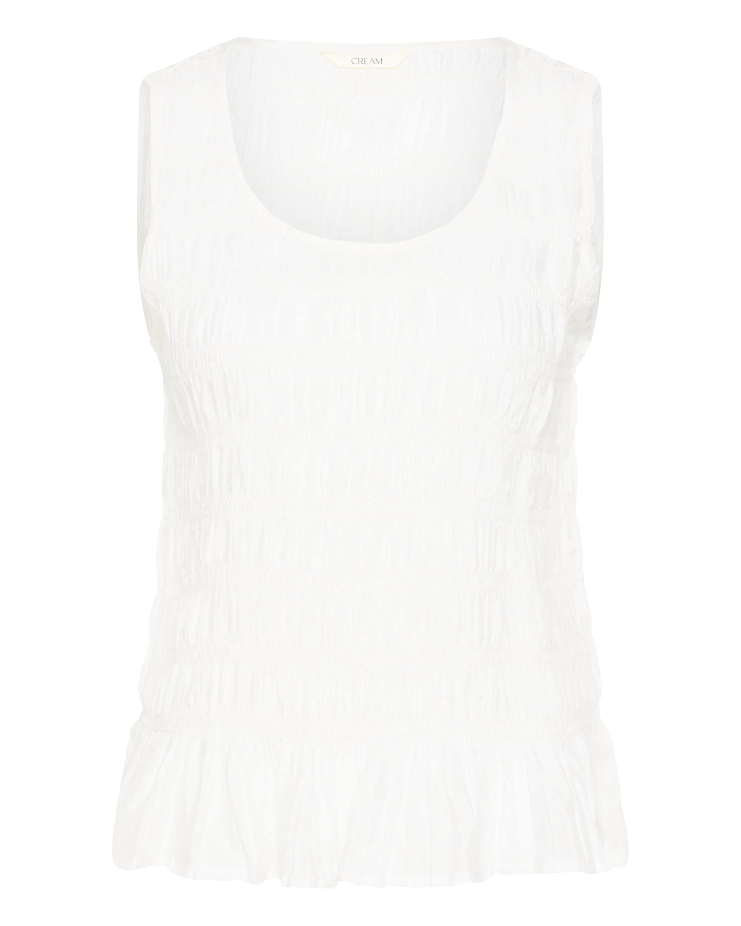 Cream Blouse 'CRHenva' in White: front