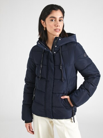 Giacca invernale di QS in blu: frontale