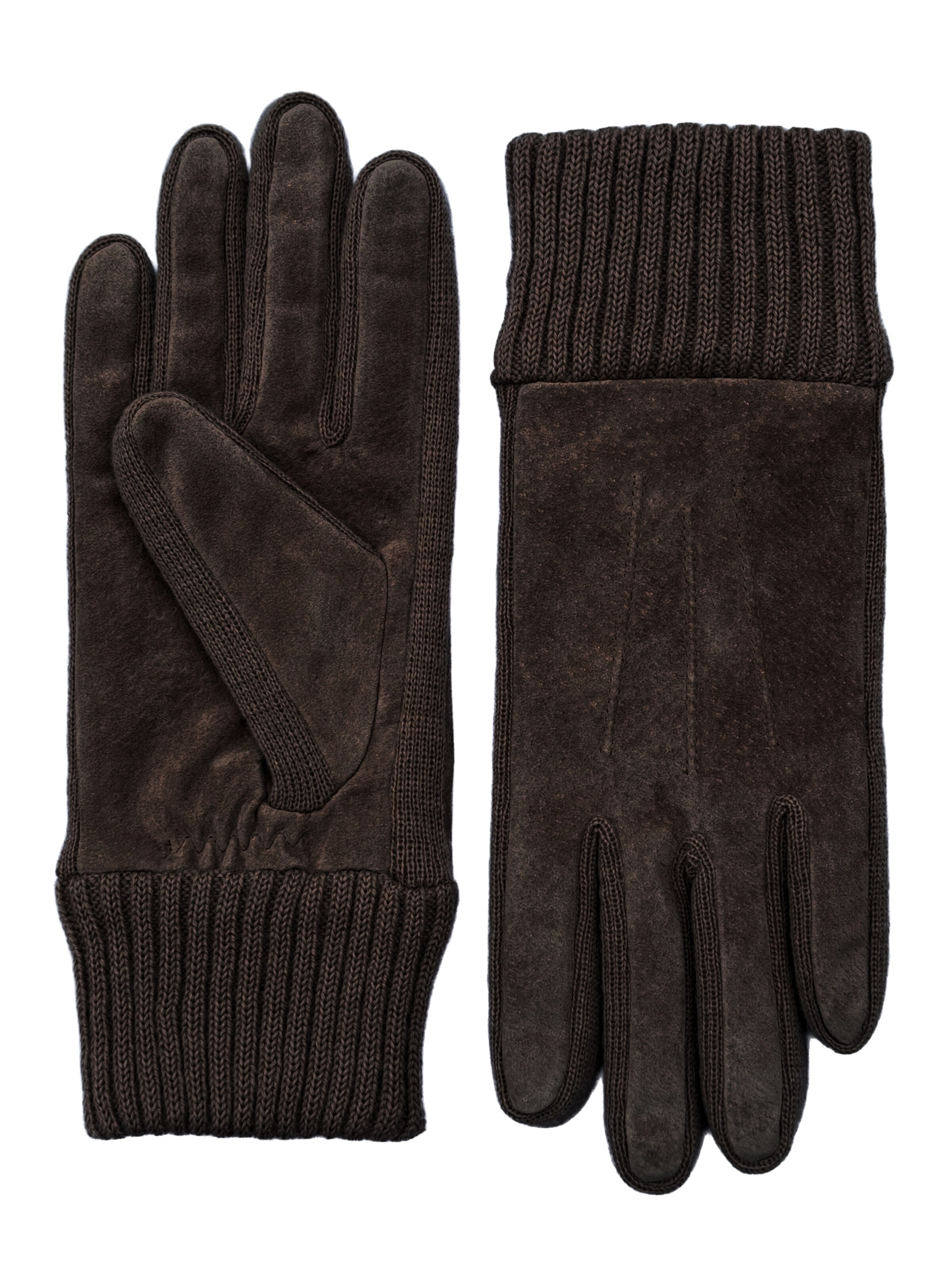 KESSLER Full Finger Gloves 'LIV' in Brown