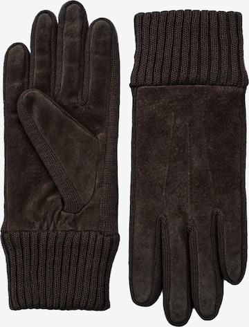 KESSLER Full Finger Gloves 'LIV' in Brown
