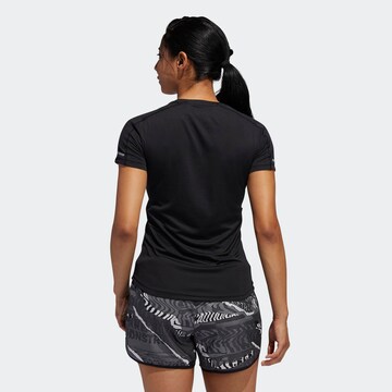 T-shirt fonctionnel 'Run It' ADIDAS SPORTSWEAR en noir