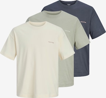 JACK & JONES Paita 'JORMONTAUK' värissä sininen: etupuoli