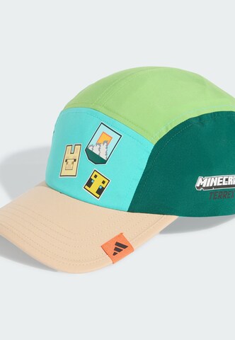ADIDAS SPORTSWEAR Athletic Hat 'Minecraft' in Green