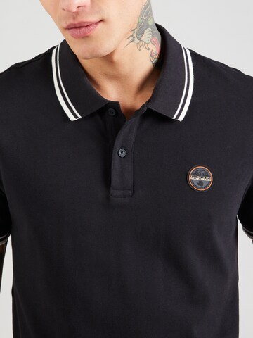 T-Shirt 'E-MACAS' NAPAPIJRI en noir