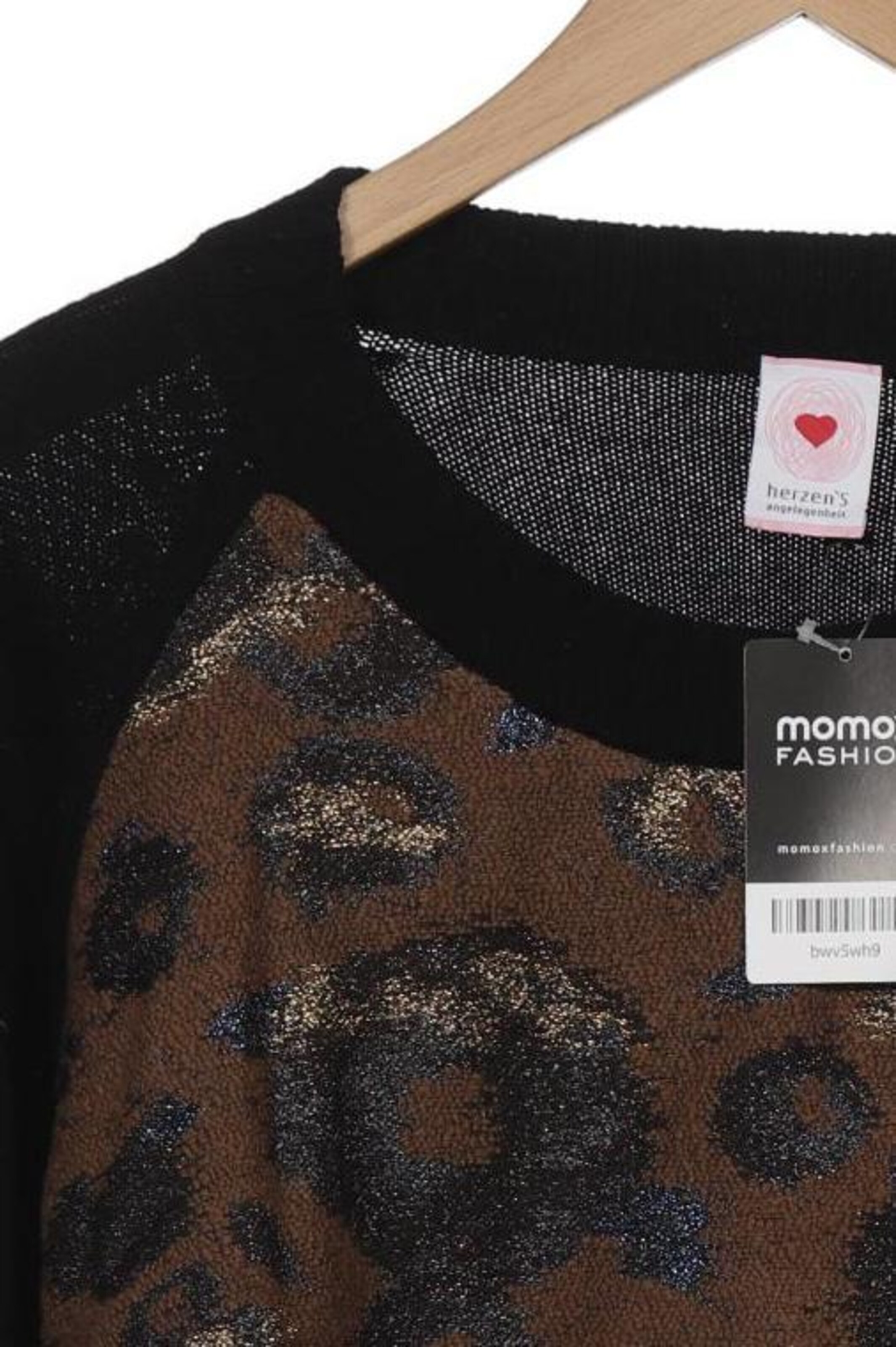 HERZENSANGELEGENHEIT Sweater & Cardigan in XL in Black