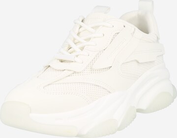 STEVE MADDEN Sneakers laag 'POSSES' in Wit: voorkant