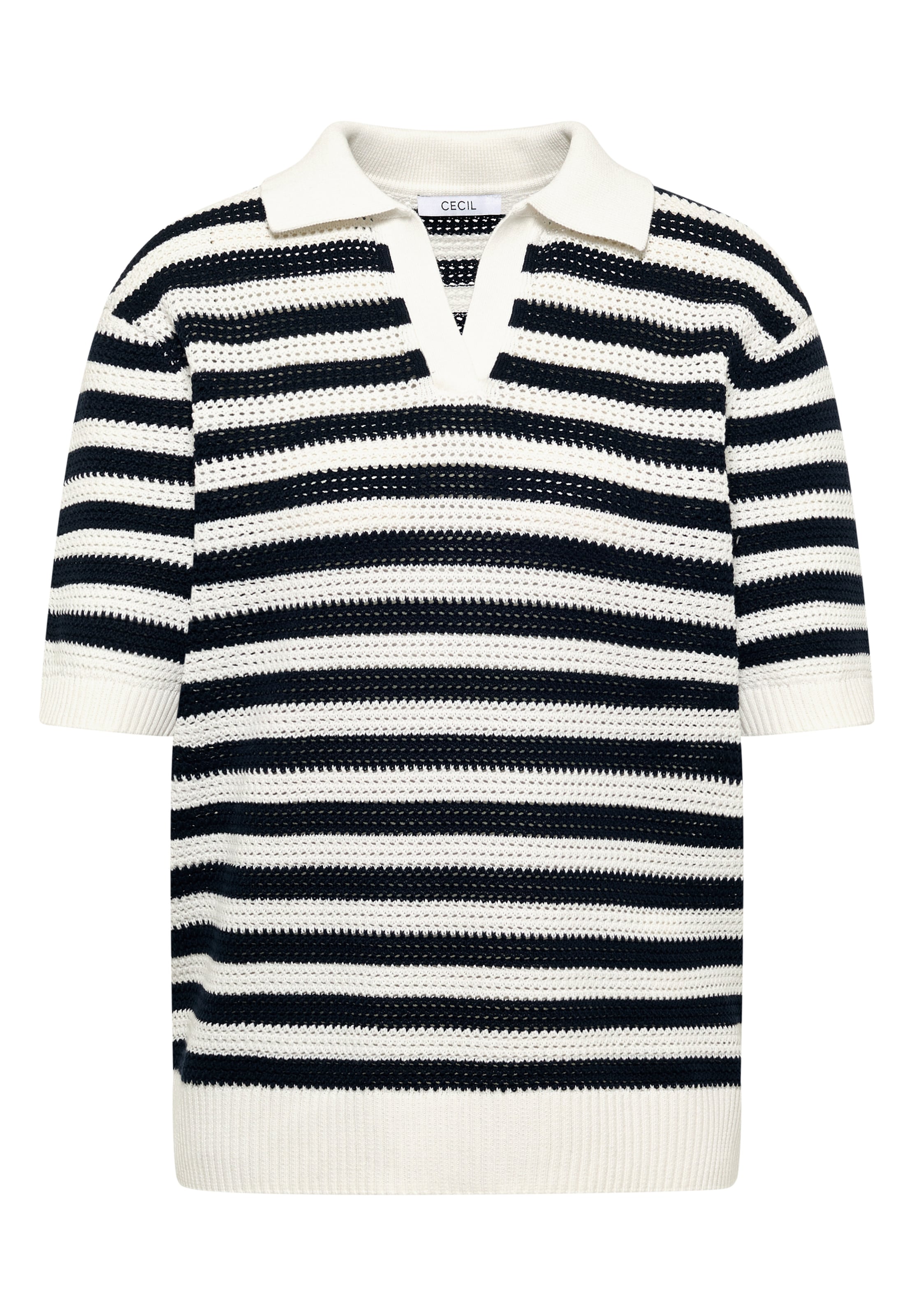 CECIL Poloshirt in Blau: Vorderseite