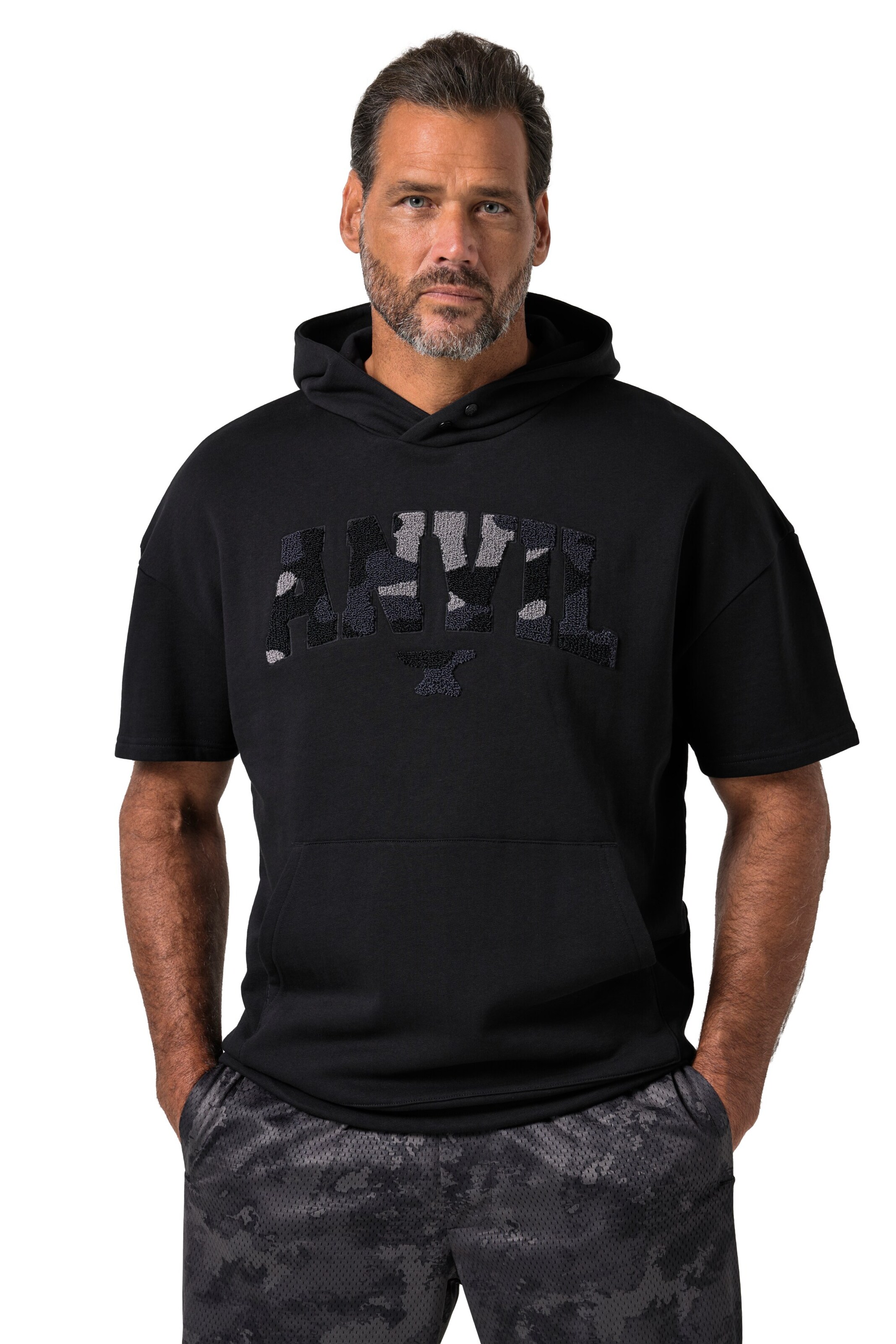 JAY-PI Sweatshirt in Black: front
