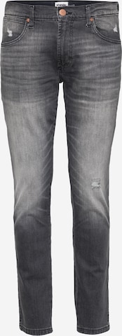 WRANGLER Jeans 'Larston' in Blauw: voorkant