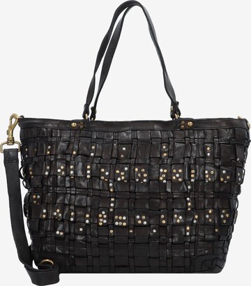 Campomaggi Shopper in Black: front