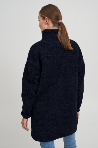 Oxmo Between-Seasons Coat 'TOVA' in Blue