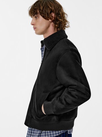 Pull&Bear Between-Season Jacket in Black