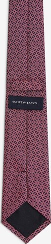 Andrew James Tie in Pink