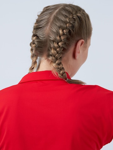 SPORTKIND Functioneel shirt 'Polo Shirt Loose-Fit' in Rood