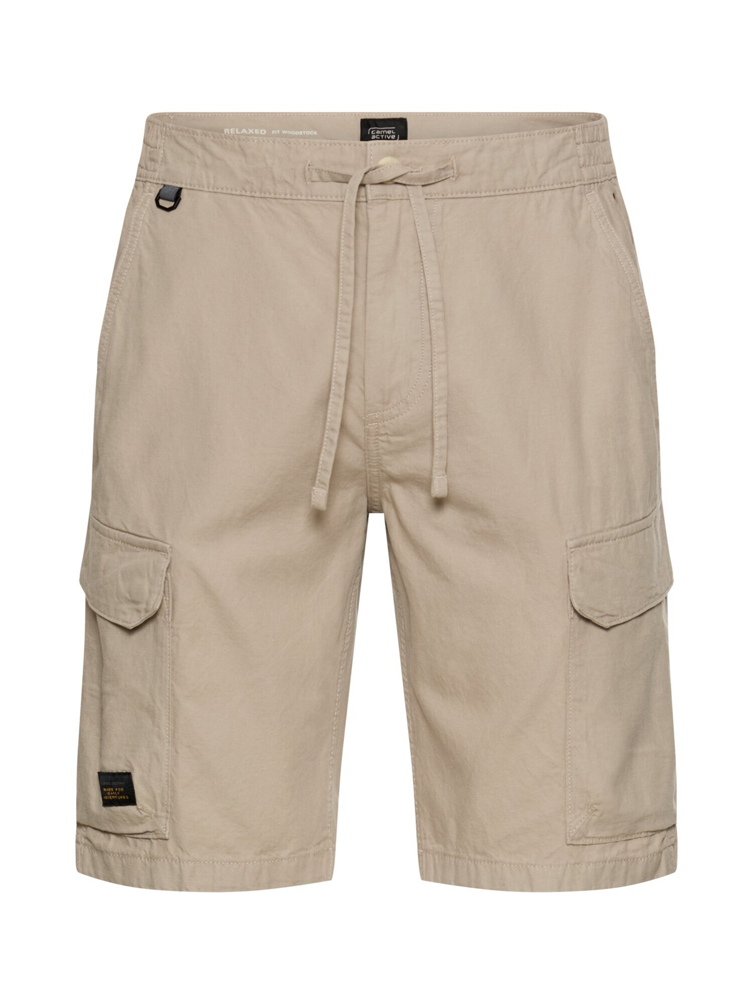 bēšs CAMEL ACTIVE Standarta Kargo bikses: no priekšpuses