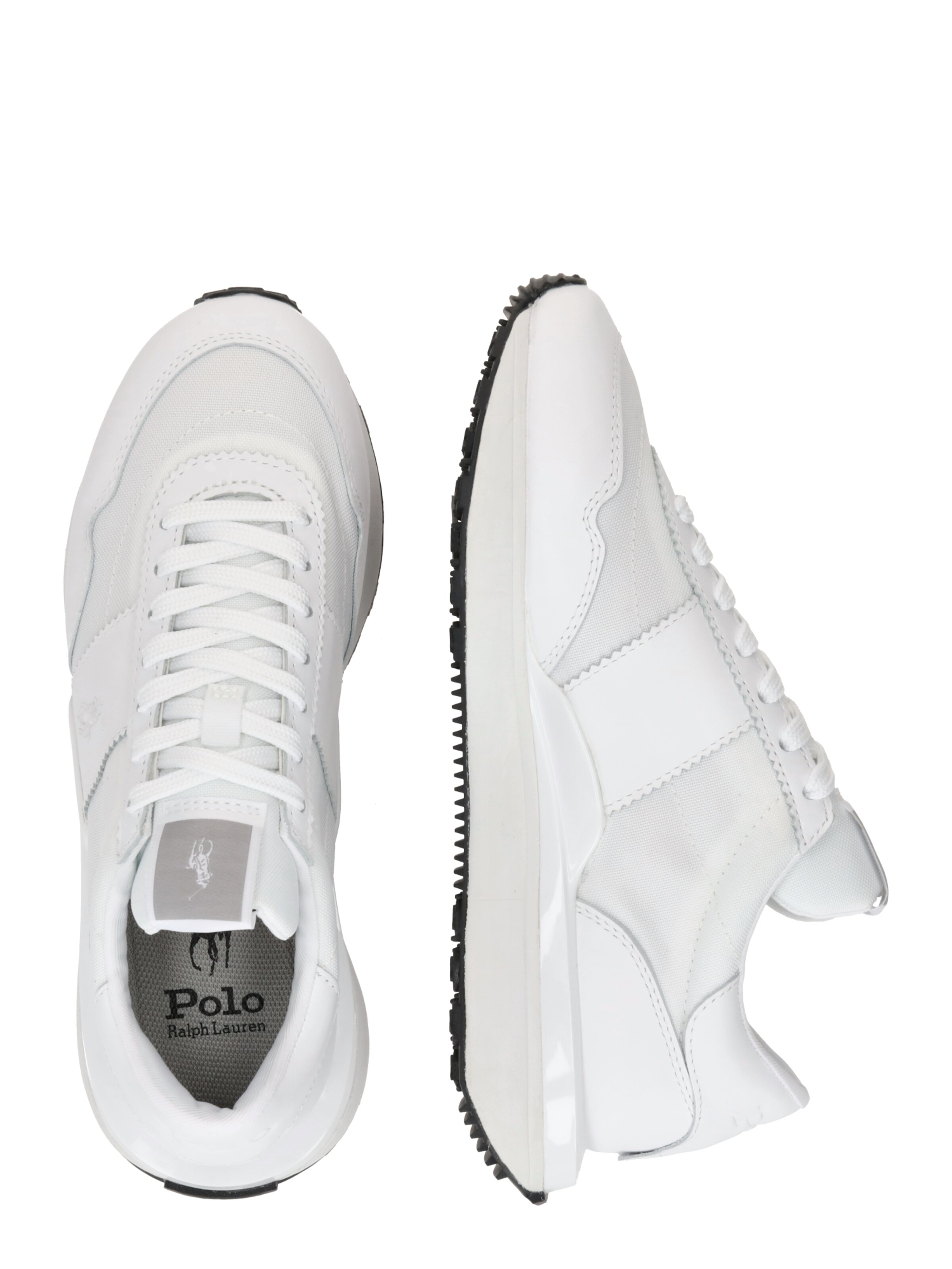 Baskets basses 'TRAIN 89' Polo Ralph Lauren en blanc