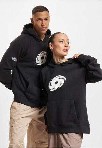 European League of Football Sweatshirt 'Frankfurt Galaxy' in Schwarz: Vorderseite