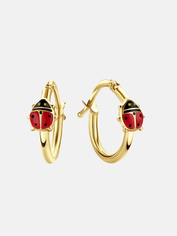 DIAMANT LETERNEL - Pendientes 'Ohrringe aus 375 Gelbgold für Kinder' en amarillo: frente