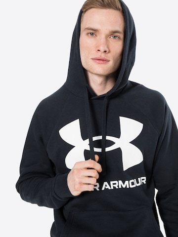 UNDER ARMOUR Sportsweatshirt 'Rival' in Schwarz