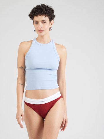 Calvin Klein Underwear Трусы-слипы в Красный: спереди