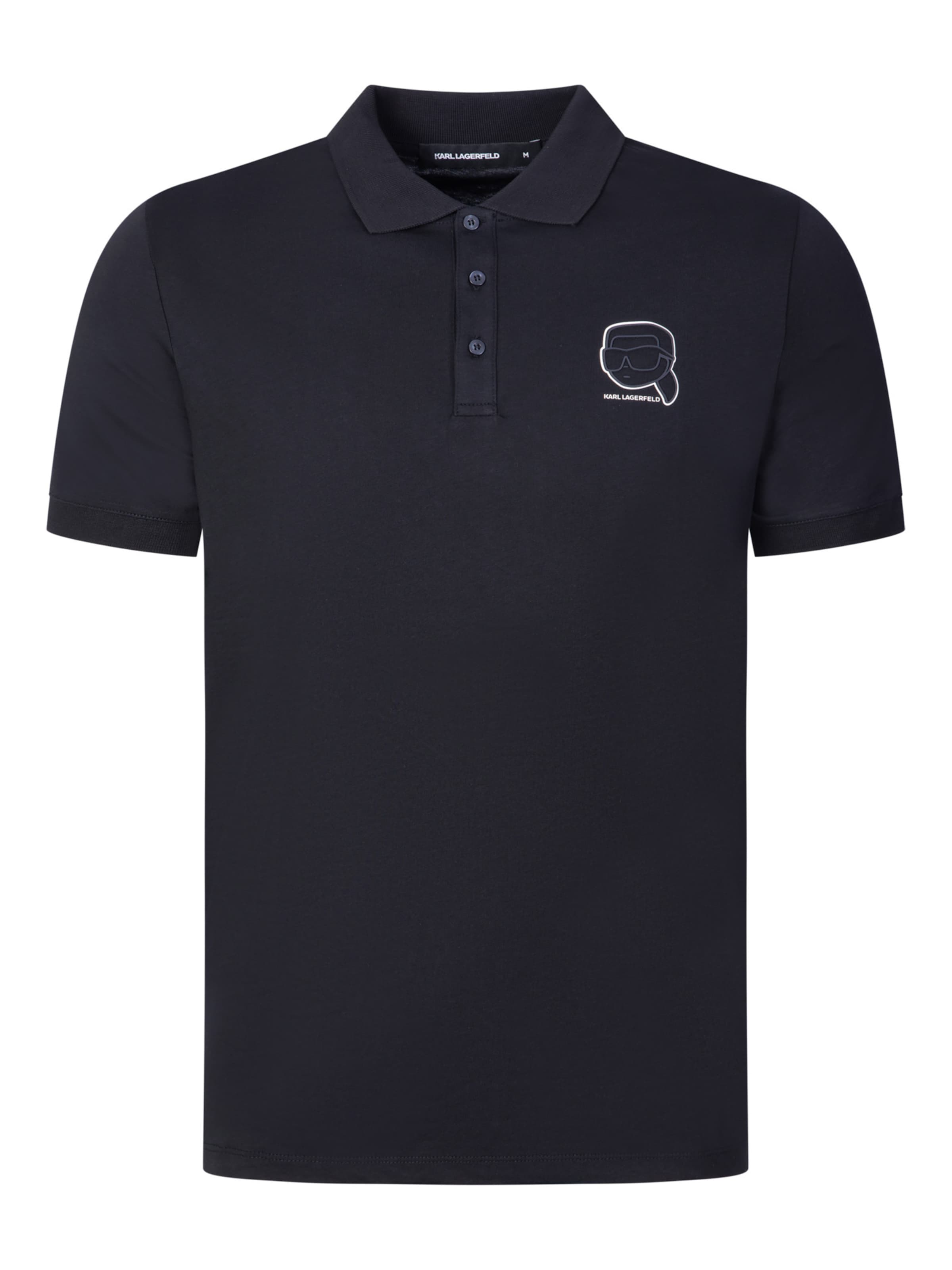 Karl Lagerfeld Poloshirt in Blau: Vorderseite