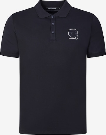 Karl Lagerfeld Poloshirt in Blau: Vorderseite