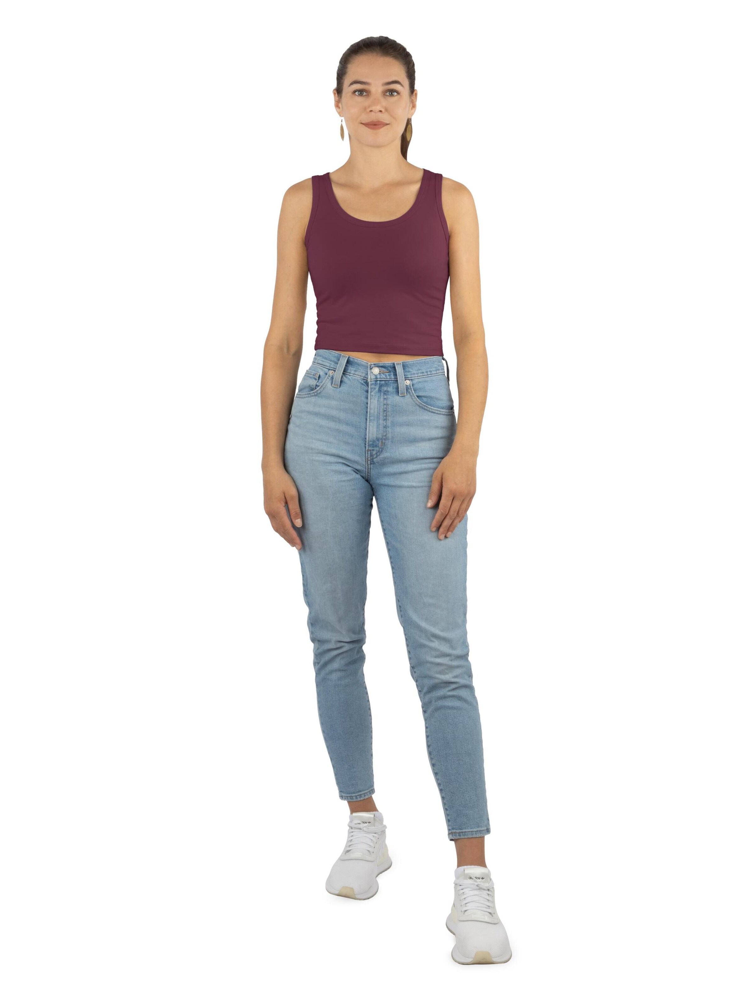 Janice Top ' Namlea ' in Blau