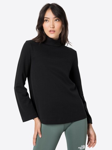 Max Mara Leisure - Camiseta 'ETHEL' en negro: frente