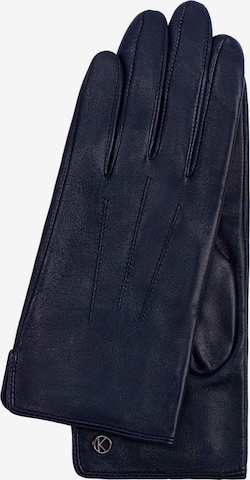 KESSLER Full Finger Gloves in Blue: front