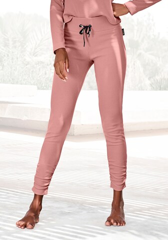 BENCH Skinny Leggings in Pink: predná strana