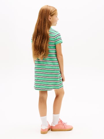 TOMMY HILFIGER Jurk 'Essential' in Groen