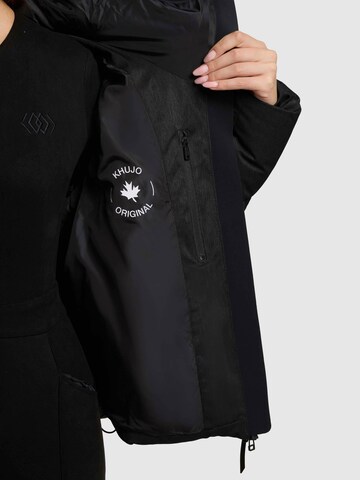 Giacca invernale di khujo in nero