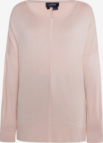 Pullover 'Nowles' di usha BLACK LABEL in rosa: frontale