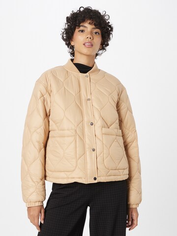 River Island Between-Season Jacket in Beige: front