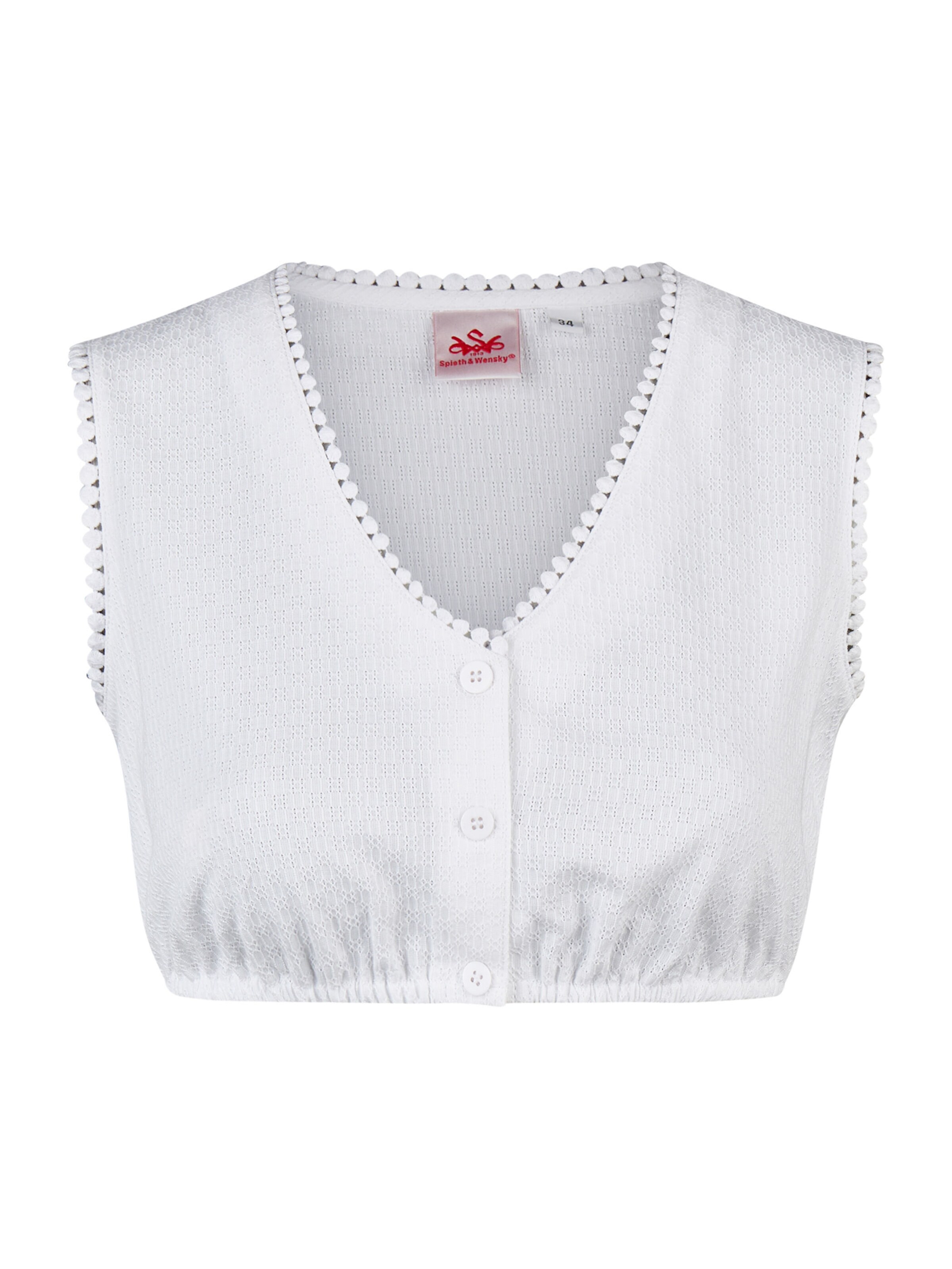 SPIETH & WENSKY Traditional blouse 'Kandis' in 32 in White, Item view