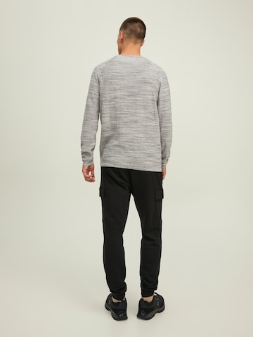 JACK & JONES Pullover 'Berg' i grå