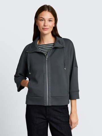 TOM TAILOR Sweatvest in Grijs: voorkant