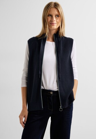 CECIL Weste in Blau: Vorderseite