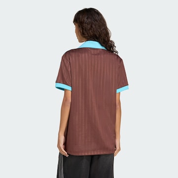 ADIDAS ORIGINALS Poloshirt in Braun