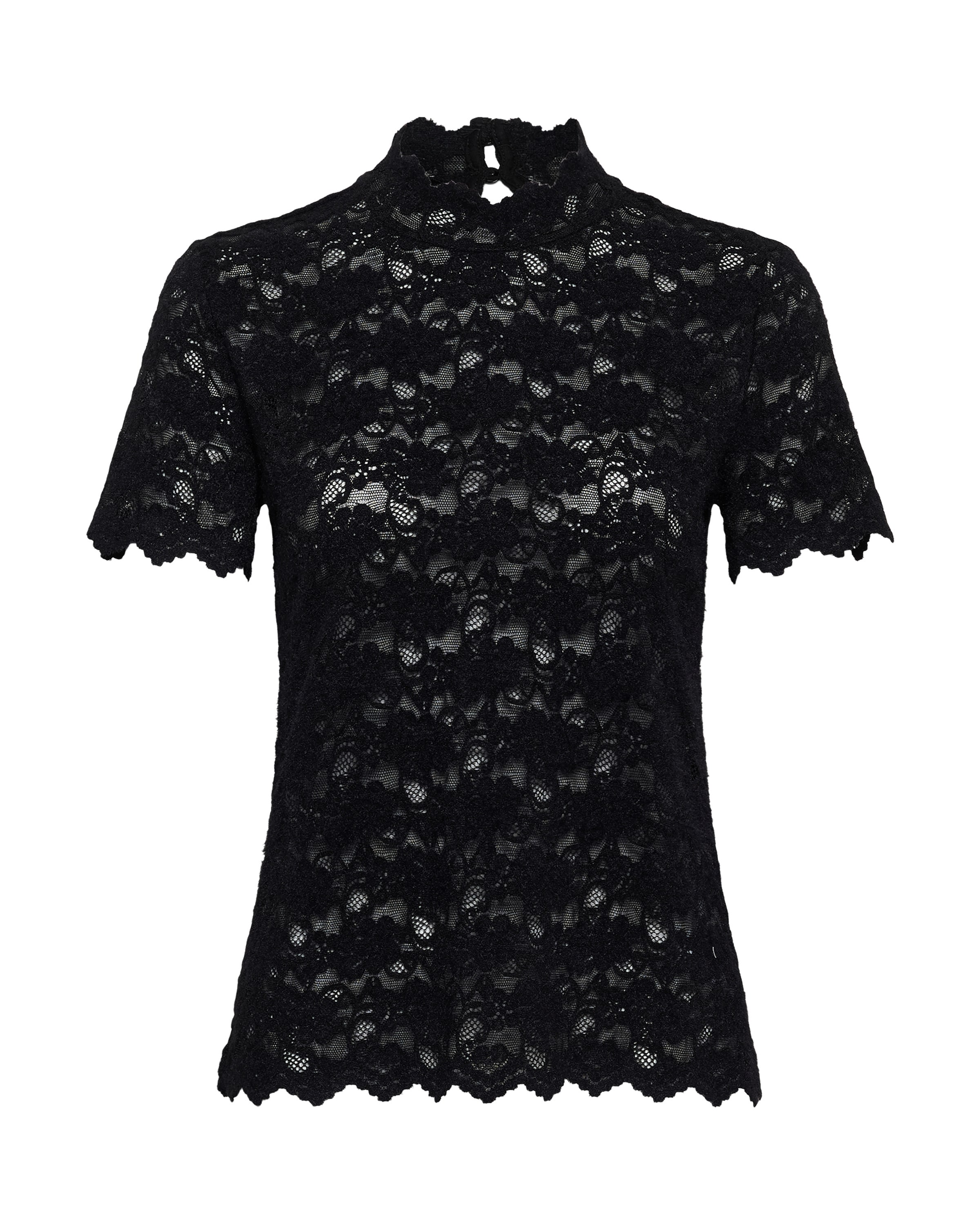 Chemisier Cream en noir : devant