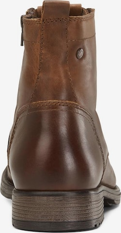 JACK & JONES Schnürboots 'Russel' in Braun