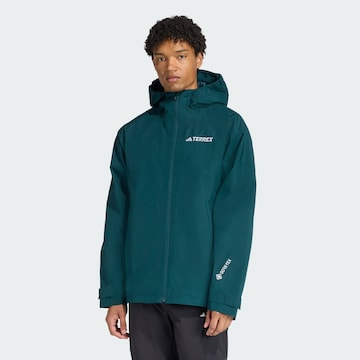 Veste outdoor 'Xperior' ADIDAS TERREX en vert : devant