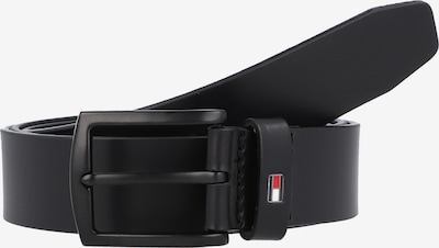 TOMMY HILFIGER Ceinture 'Denton' en bleu marine / rouge / noir / blanc, Vue avec produit