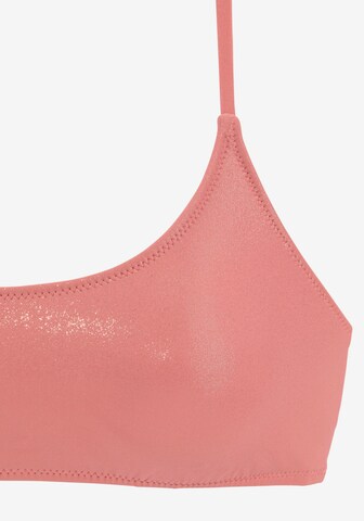 LASCANA Bustier Bikini in Pink